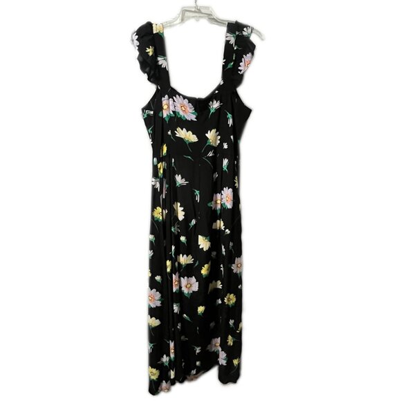 NWOT Ann Taylor LOFT Floral Print Midi Dress, Size 10 - Picture 6 of 10